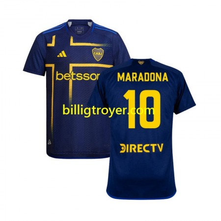 Billige Fotballdrakter Boca Juniors MARADONA 10 Tredjedraktsett 2024/25 Kortermet